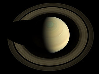 Saturnus NASAn Cassini-luotaimen ottamassa kuvassa.
