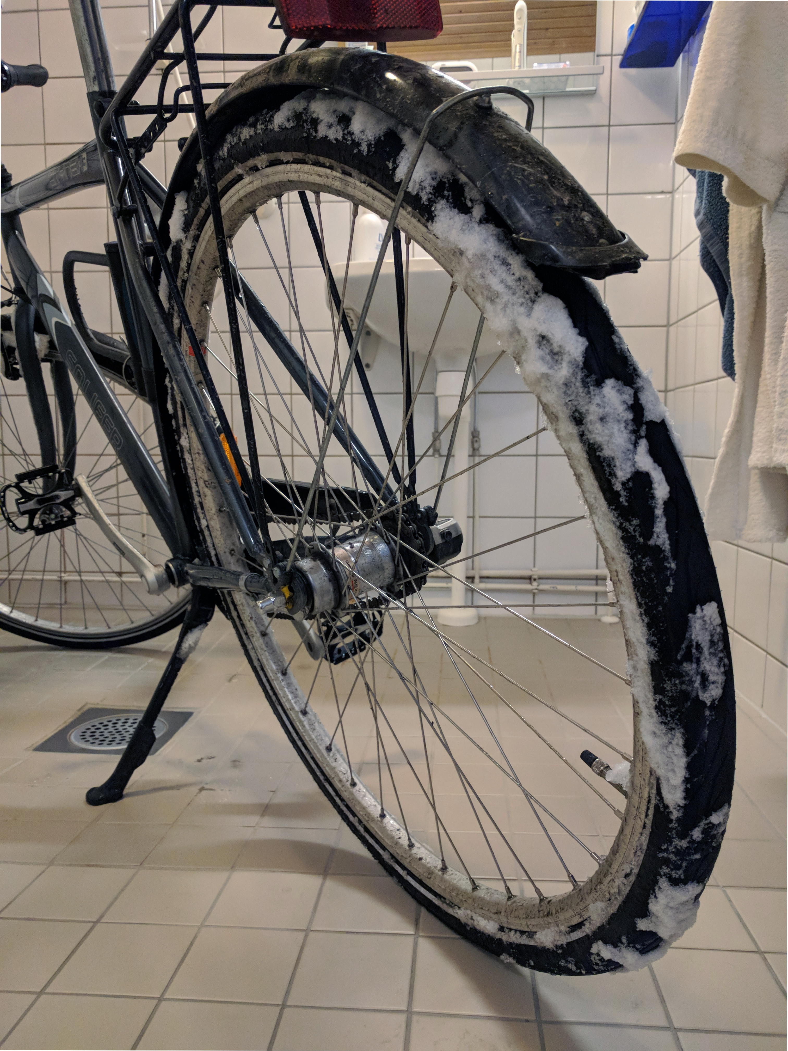Polkupyörän takapyörä